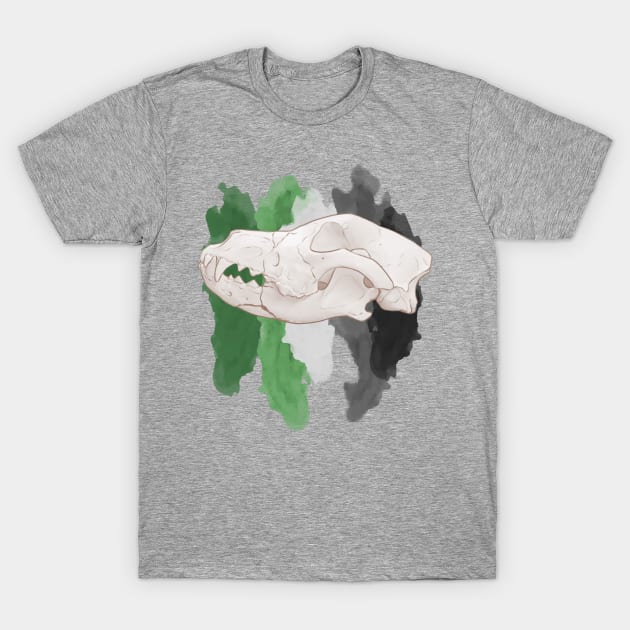 Living Skull: Aro T-Shirt by C0RT0